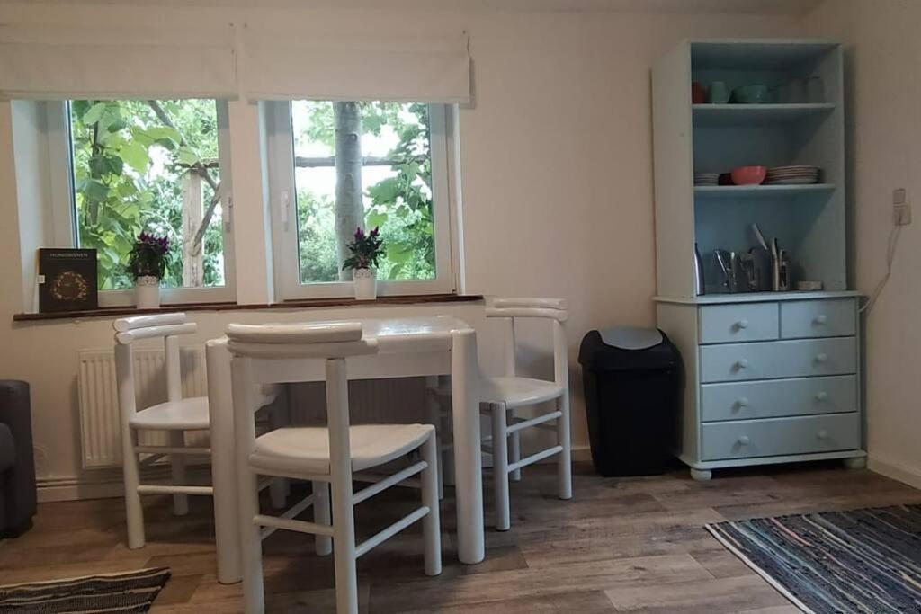 Fairschlafen - Gartenwohnung Bücken Exterior foto